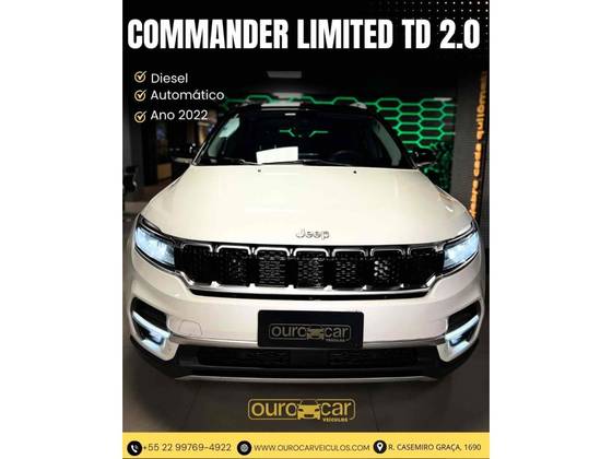JEEP COMMANDER 2.0 TD380 TURBO DIESEL LIMITED AT9 JEEP COMMANDER 2.0 TD380 TURBO DIESEL LIMITED AT9
